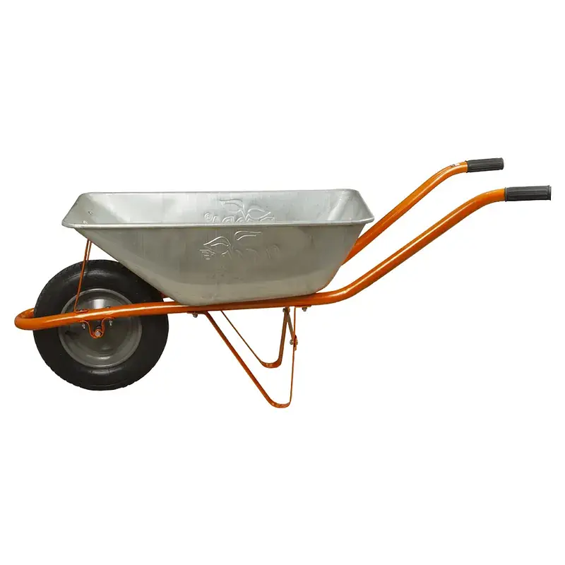 Тачка садова Flora одноколісна 58 л 120 кг колесо 14" (5055324) - фото 2