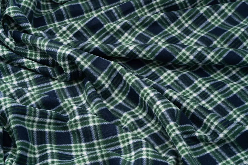 Плед Ardesto Fleece 160х200 см клітинка зелена (ART0702PB) - фото 4