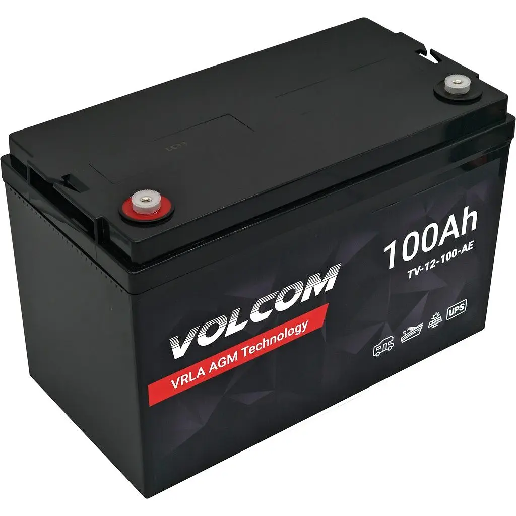 Аккумулятор Rebel AGM Volcom 12V 100Ah VRLA - фото 2
