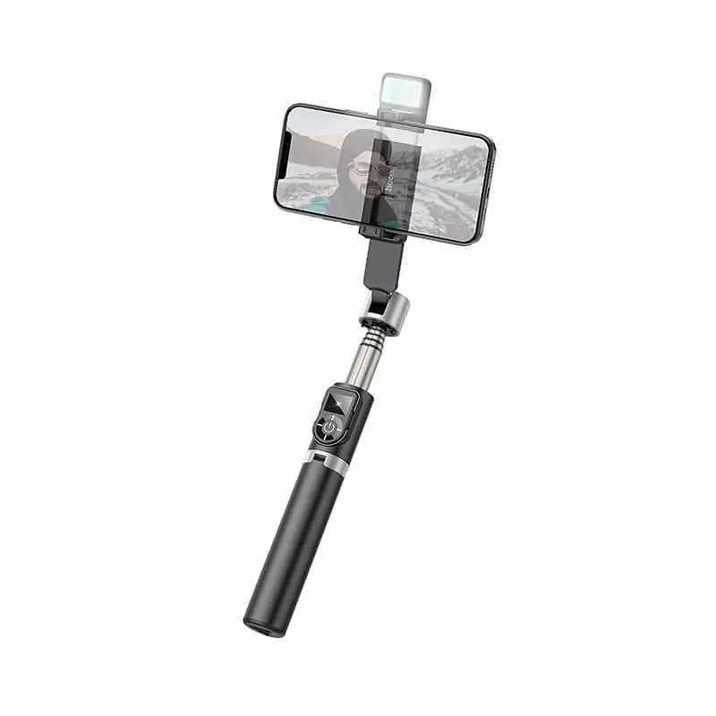 Селфі-монопод Hoco K16 aluminum alloy fill light live broadcast holder тринога штатив - фото 6