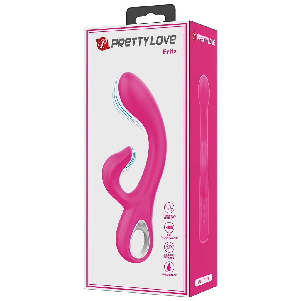 Вібратор PRETTY LOVE - Fritz, 12 vibration functions PRETTY LOVE BI-300083 100150 - фото 5