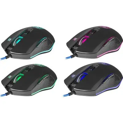 Комп'ютерна мишка Defender Sleipnir GM-927 USB Black+ Килимок (52927) - фото 6