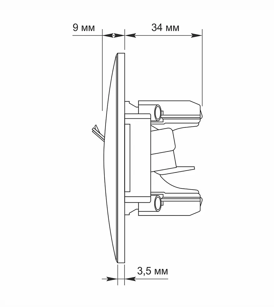 Розетка Videx Binera CAT6+CAT6 комп'ютерна подвійна срібний шовк (VF-BNSK2PC6-SS) - фото 6