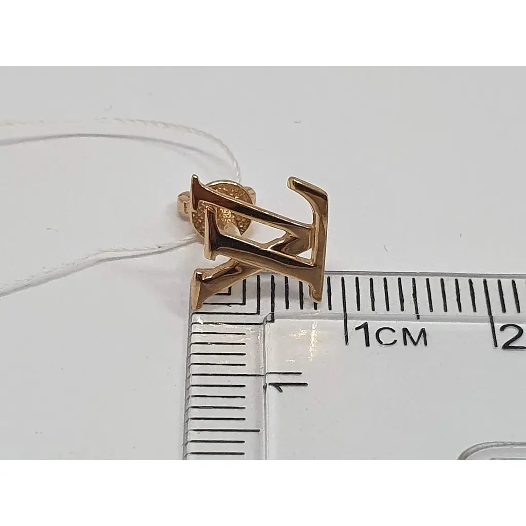 Золотые серьги-пуссеты Империя золота. СП360И - фото 4