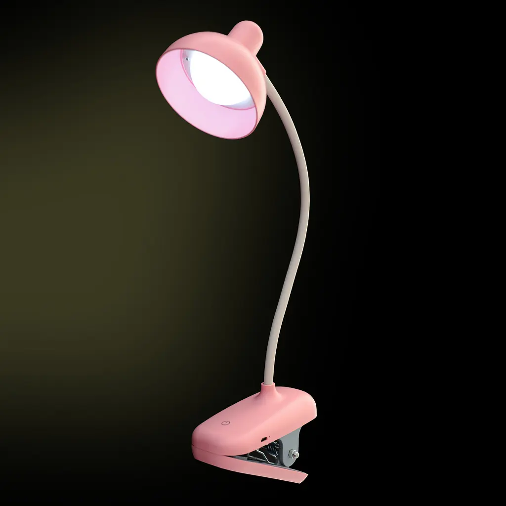 Настільна лампа Brille LED з USB 5W Pink (SL-124) - фото 2