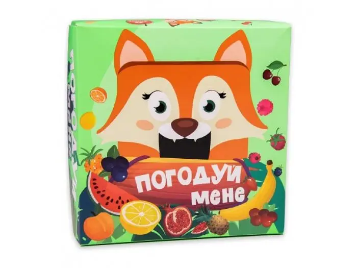 Настільна гра Погодуй мене - Лисичка, Strateg