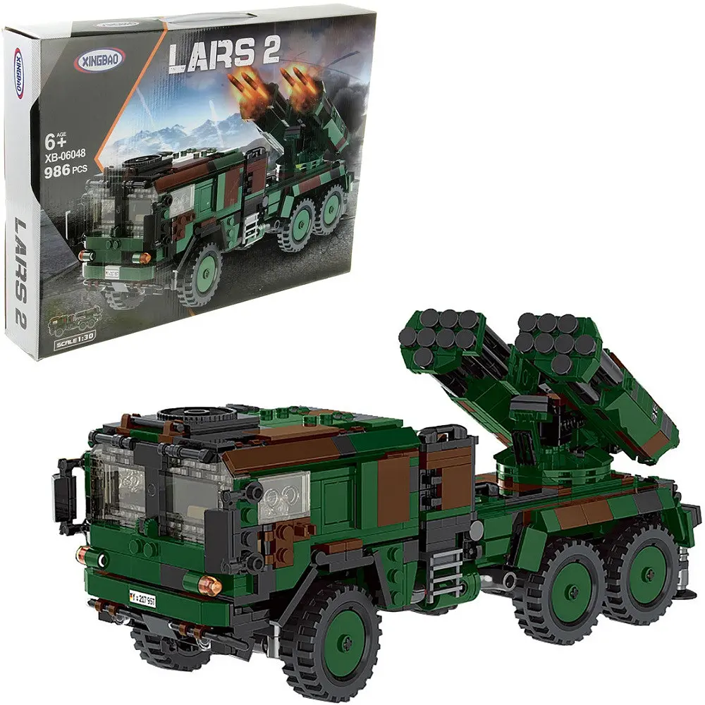 Конструктор Ракетно - артилерійська Система LARS-2, 986 Деталей Xingbao - фото 4
