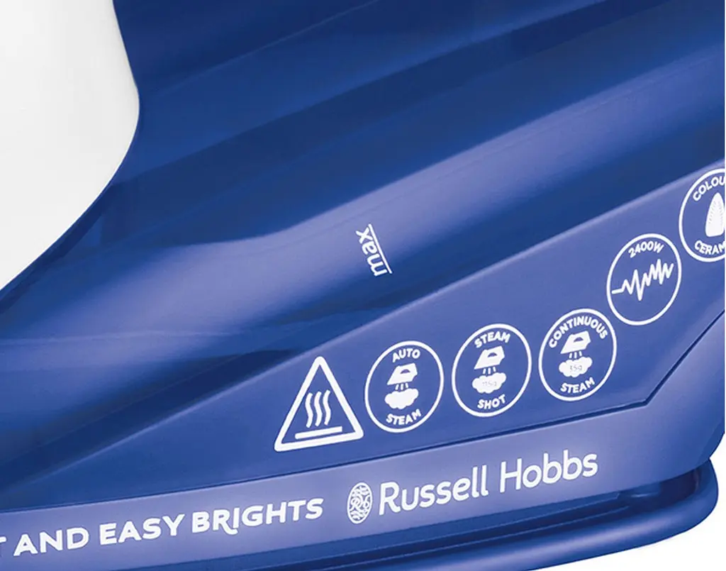 Праска з подачею пари Russell Hobbs 26483-56 Light & Easy Brights Sapphire Iron (6840575) - фото 3