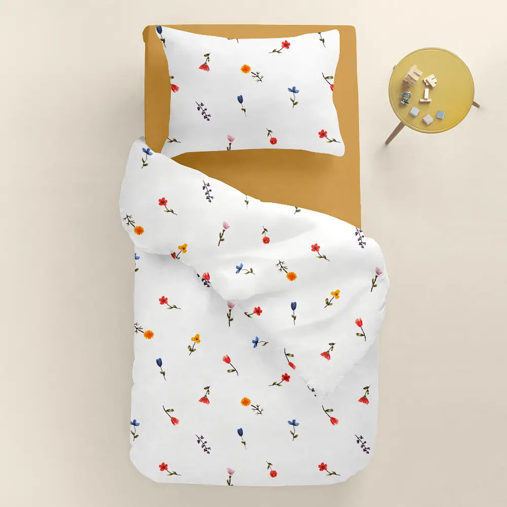 Дитяча постільна білизна в ліжечко WILDFLOWER DREAMS CS1 COSAS (4822052414859) - фото 2