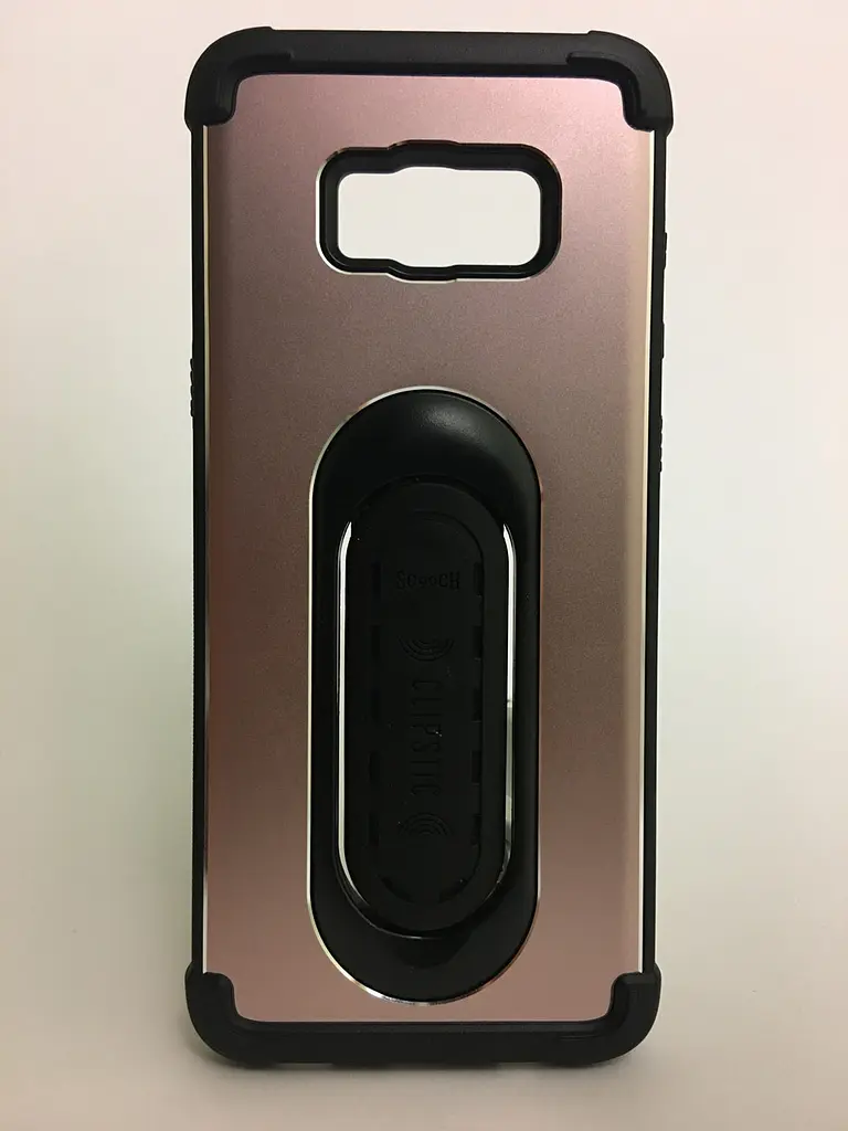 Чохол протиударний із підставкою 4-в-1 Scooch Clipstic Pro для Samsung Galaxy S8 Plus Rose Gold - фото 5