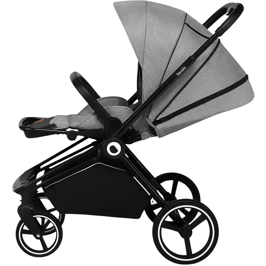 Коляска універсальна Lionelo Mika Plus 3 в 1 grey stone (LO-MIKA PLUS 3IN1 GREY STONE) - фото 5