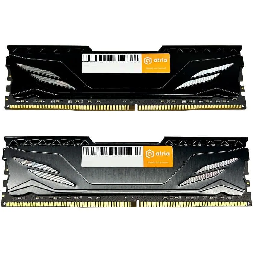 Модуль пам'яті ATRIA DDR4 32Gb (2x16) 3200MHz Fly Black UAT43200CL18BK2/32 (UAT43200CL18BK2/32) - фото 2
