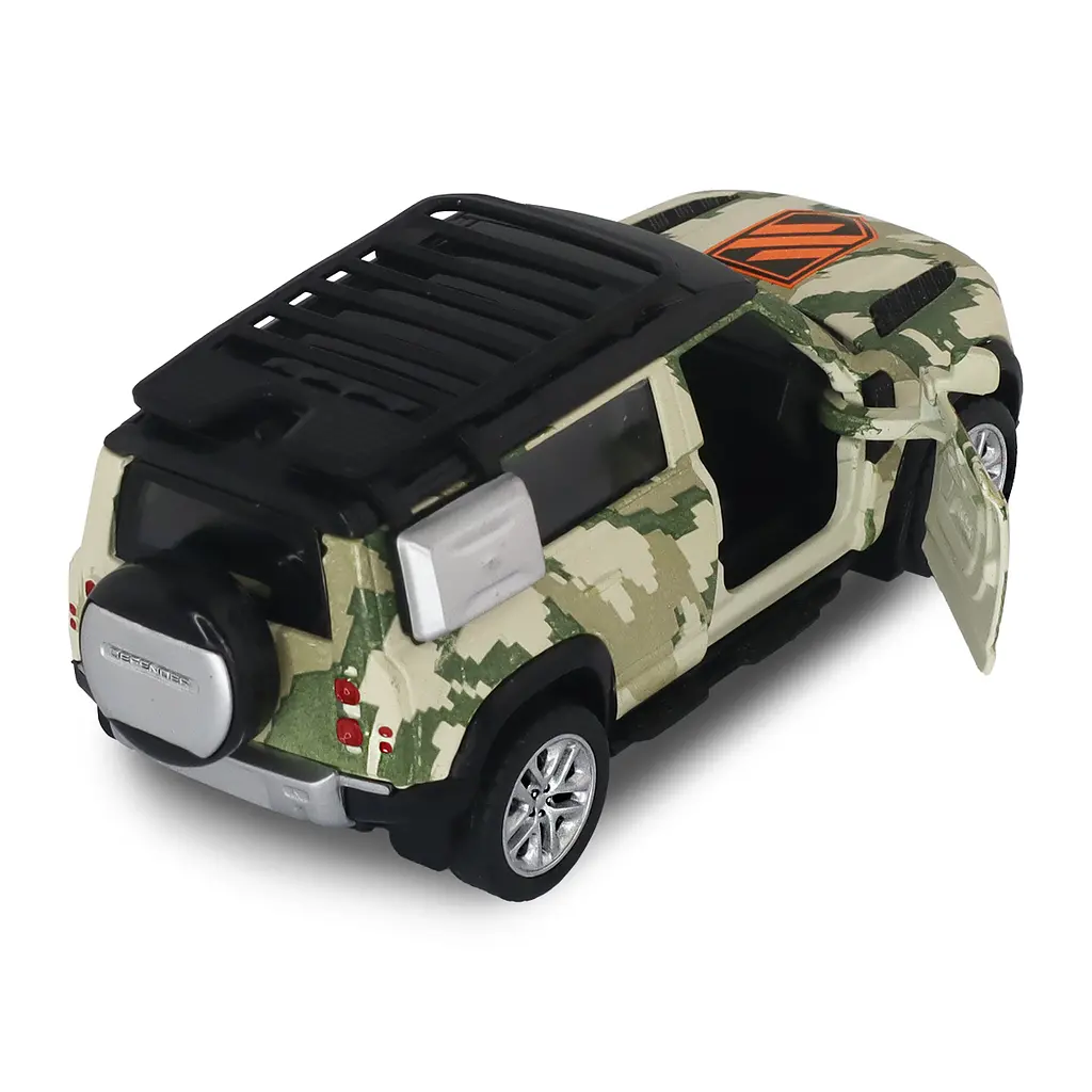 Автомодель TechnoDrive Шеврони Героїв Land Rover Defender 110 "3 ОШБр" (250363M2) - фото 8