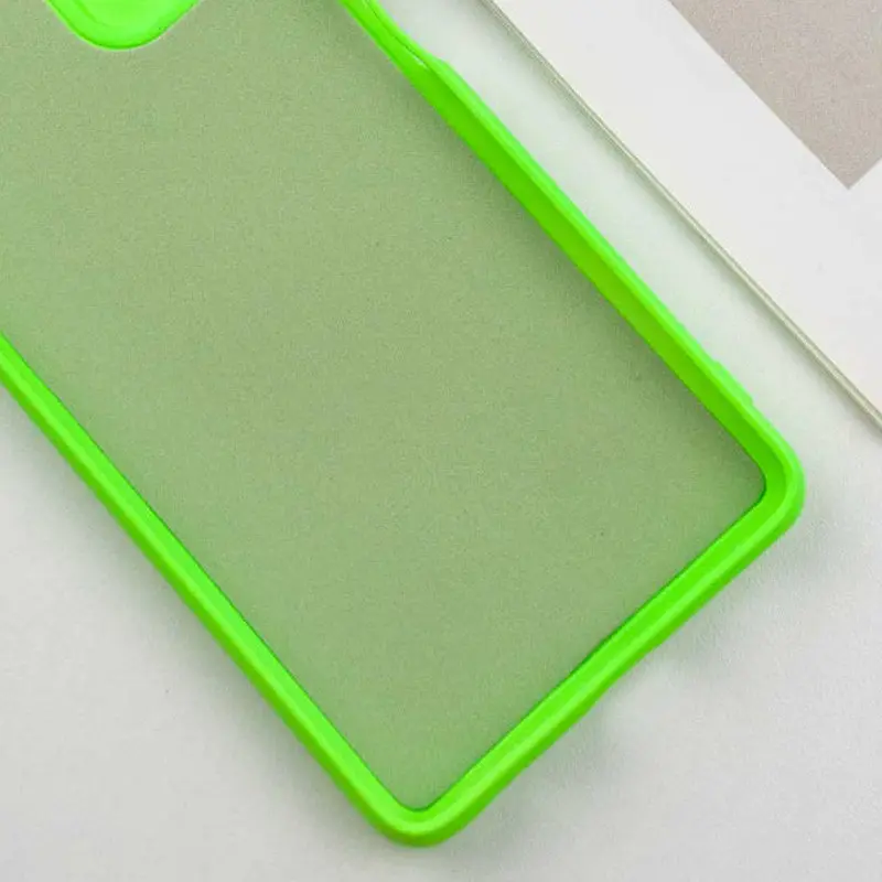 Чохол TPU GETMAN Liquid Silk Full Camera для Xiaomi Redmi 13 4G / Poco M6 4G Салатовий / Neon Green - фото 3