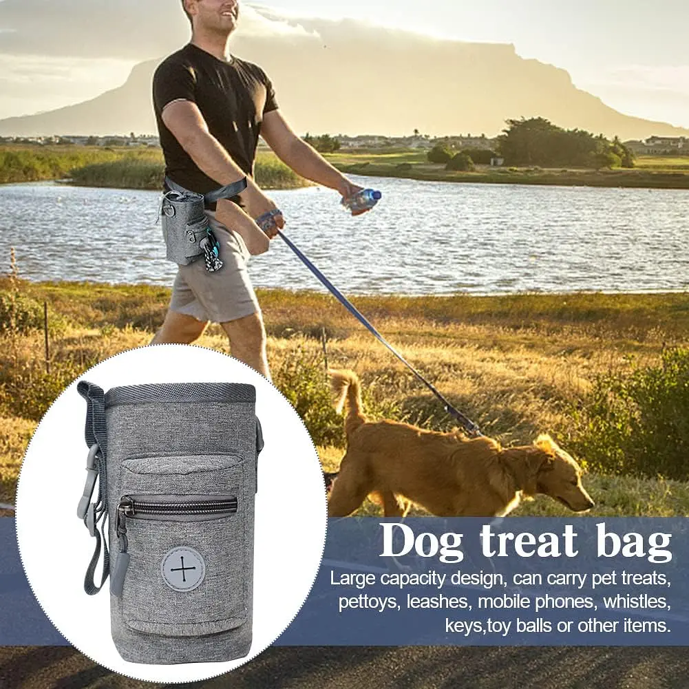 Сумка для вигулу і тренувань собак Pilarmuture Dog Training Treat Pouch Rose Red - фото 6