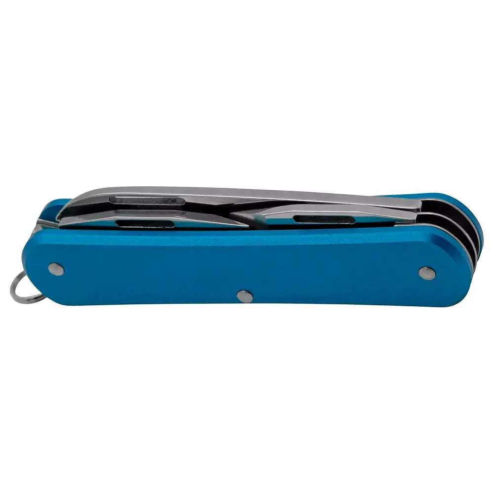 Ніж багатофункціональний Fox Vulpis Aluminium Blue. 3 інструменти - фото 5
