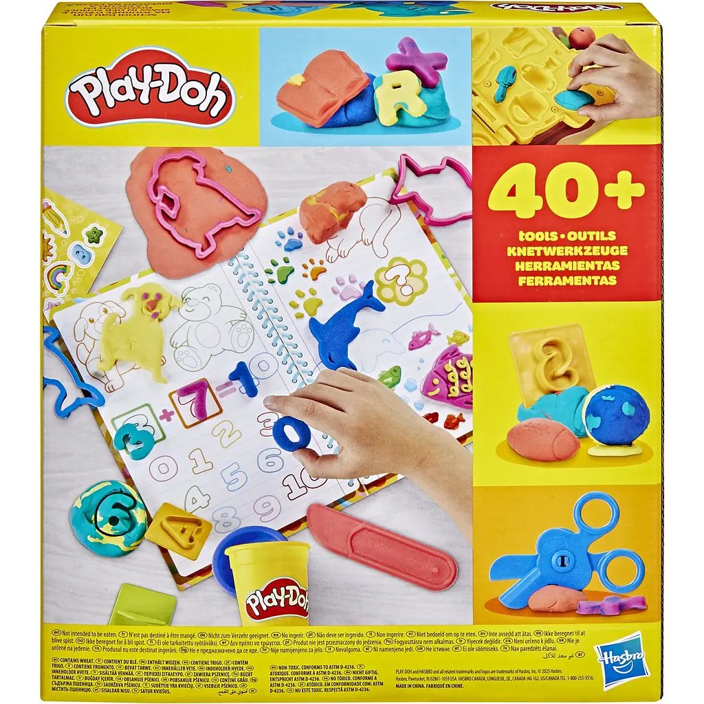 Набор для творчества с массой для лепки Hasbro Play-doh Веселый школьный день (G1641) - фото 2