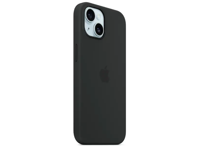 Чохол для смартфона Apple iPhone 15 Silicone Case with MagSafe - Black (MT0J3) - фото 5