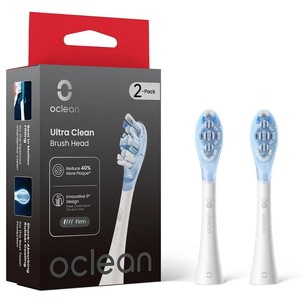 Насадка для зубної електрощітки Oclean Ultra White Clean UC03 2 шт (6970810556988) - фото 3