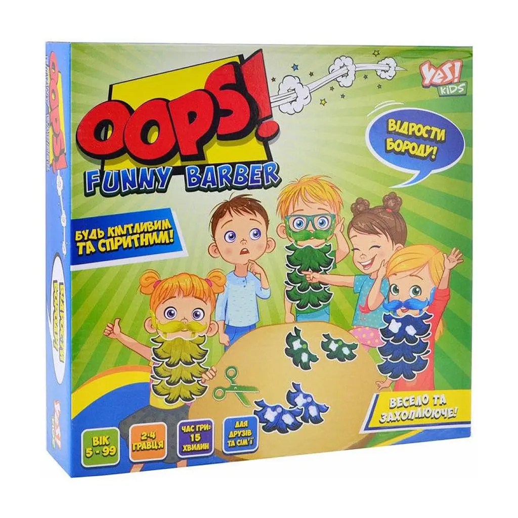 Настільна гра Yes Oops! Відрости бороду! (953761)