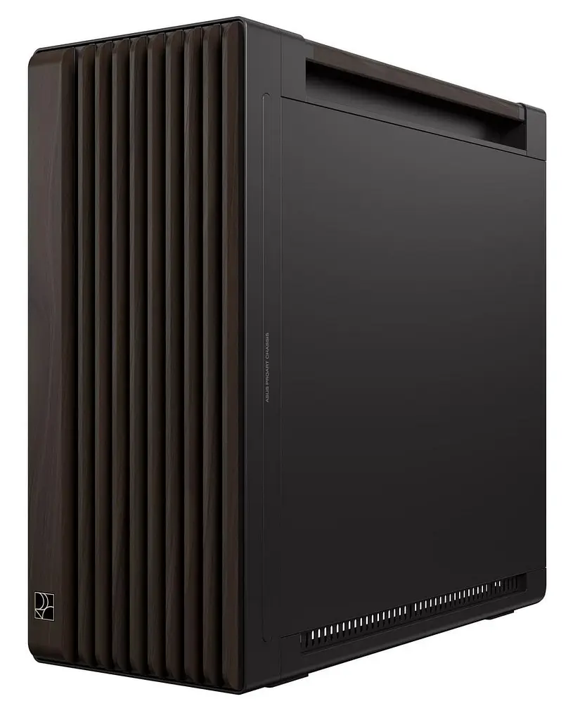 Корпус Asus ProArt PA602 Walnut Wood Edition - Tempered Glass без БЖ (90DC00J0-B09030) Modern Black - фото 4