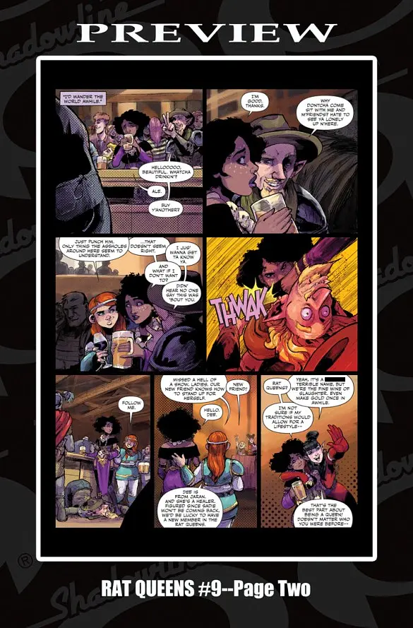 Rat Queens #9A (2017) - Kurtis J. Wiebe - фото 3
