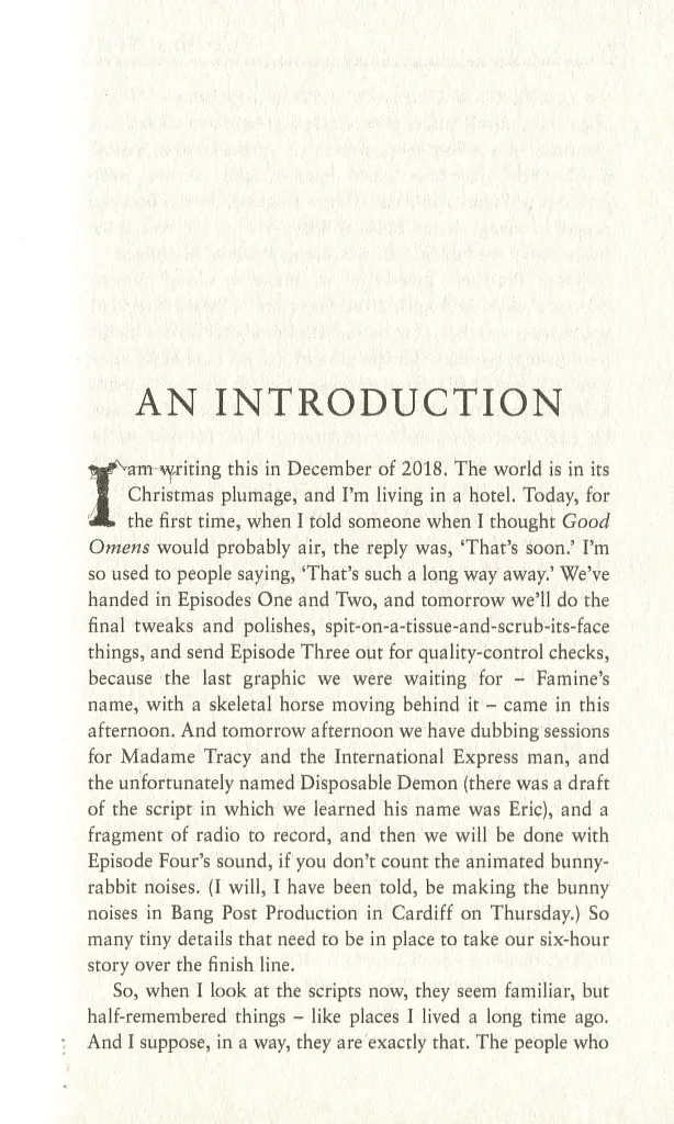 The Quite Nice and Fairly Accurate Good Omens Script Book - фото 4