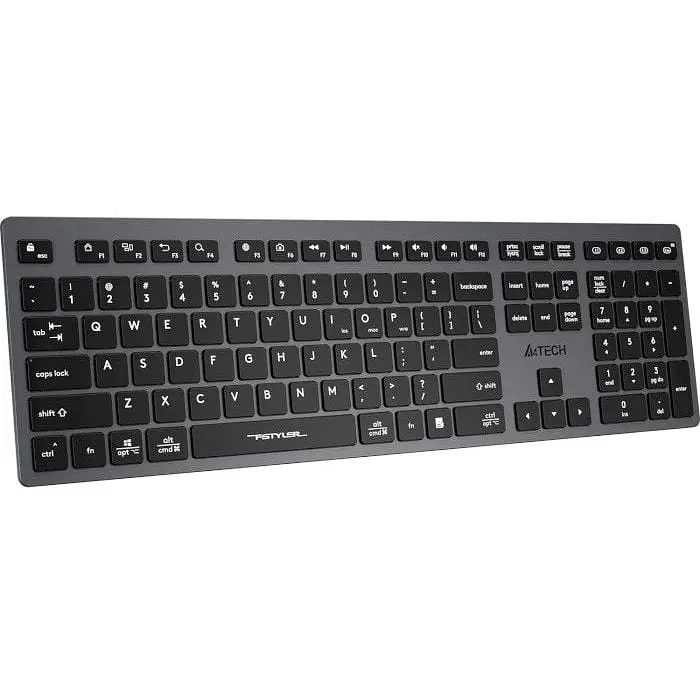 Клавиатура A4Tech Fstyler FBX50C Grey - фото 2