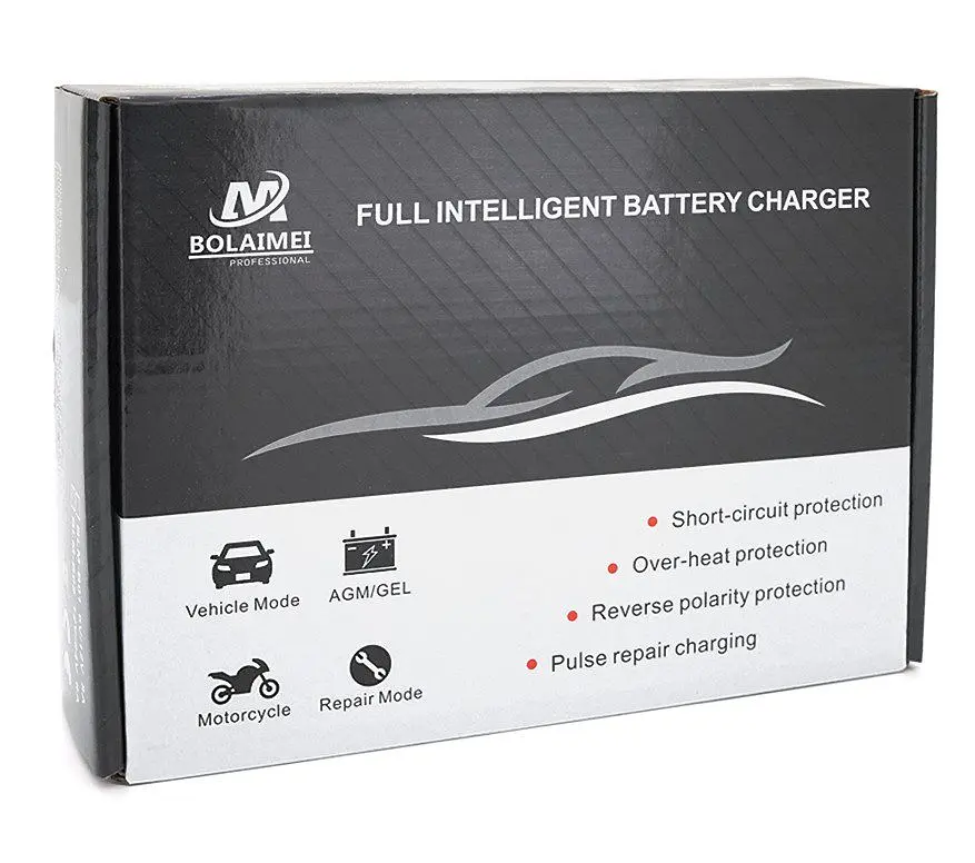 Зарядний пристрій для акумулятора Bolaimei BLMB02 6V/12V 15Ah (MF, WET, AGM, GEL) - фото 4