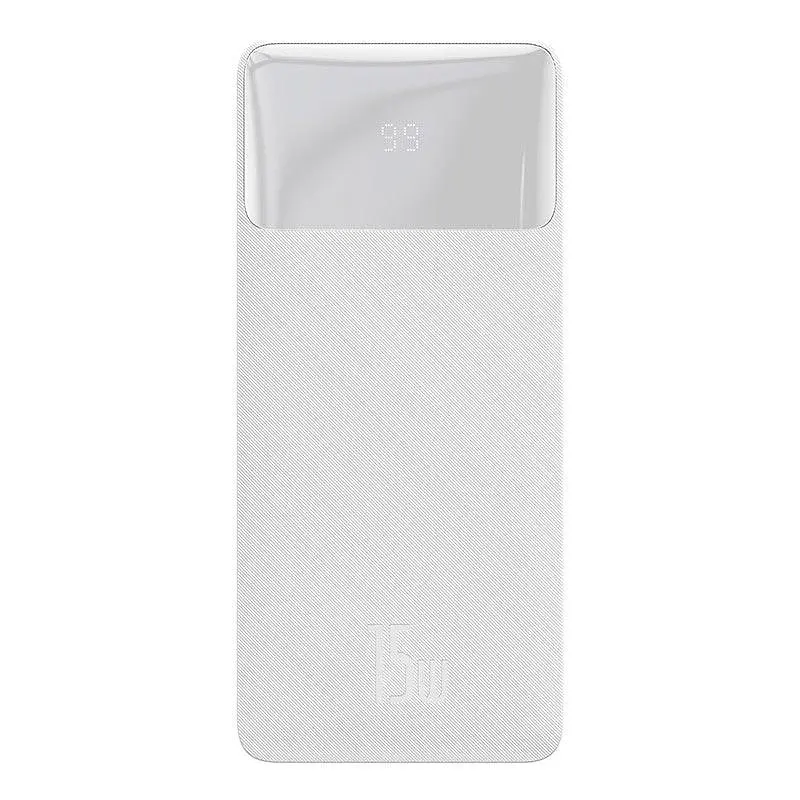 Аккумулятор внешний Baseus Bipow Digital Display Overseas 20000mAh 15W (PPBD050102) белый - фото 5