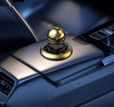 Ароматизатор автомобільний М'яч B4 на сонячній батареї - фото 3