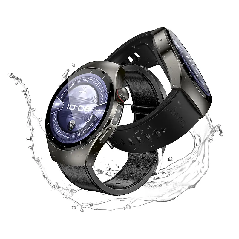 Смарт-годинник HOCO Y40 38mm. 315 mAh. IP68 Smart watch(call version) Black - фото 8