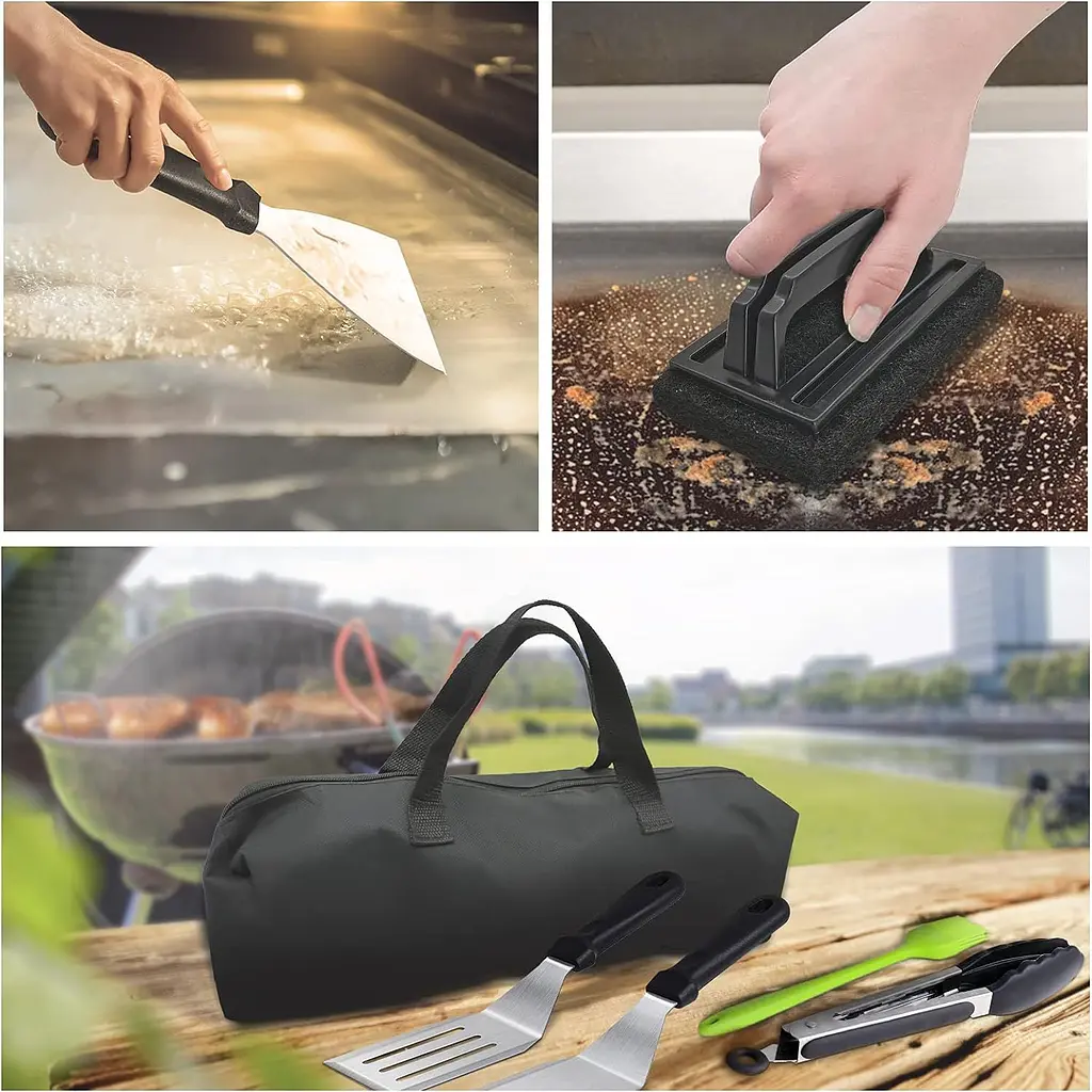 Набір для барбекю Grilli All in One 15 предметів з нержавіючої сталі (777115) - фото 3