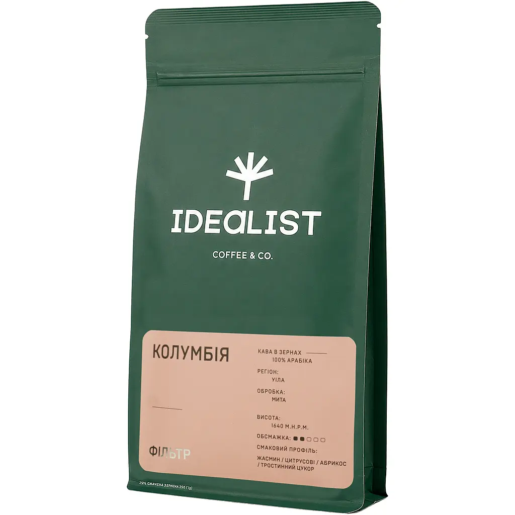 Кава зернова Idealist Coffee & Co. Колумбія, фільтр, 250 г - фото 2