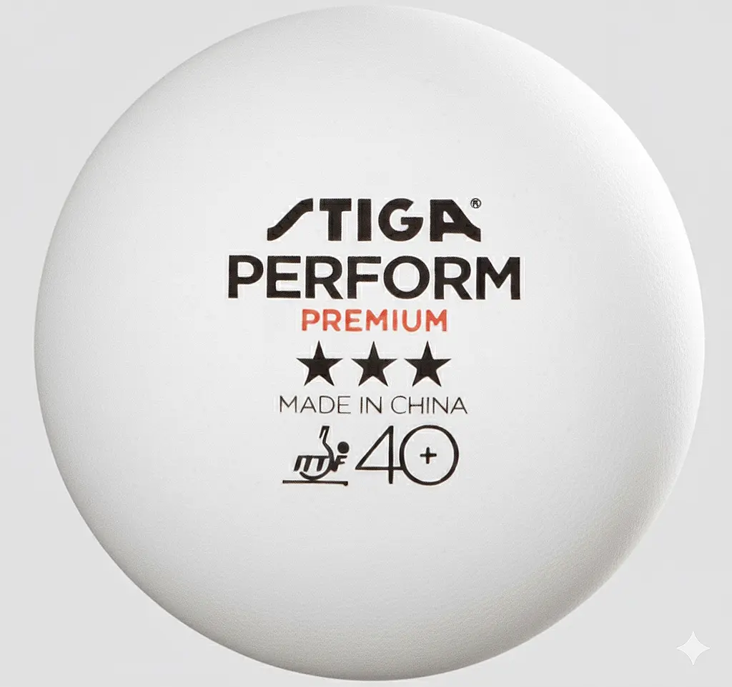 М'ячі для настільного тенісу Stiga Perform Premiun ITTF 6 шт (1113-2410-06)