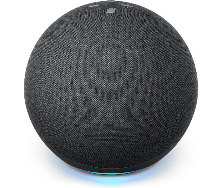 Бездротова колонка Amazon Echo 4th Gen Glacier Charcoal black розумна - фото 2