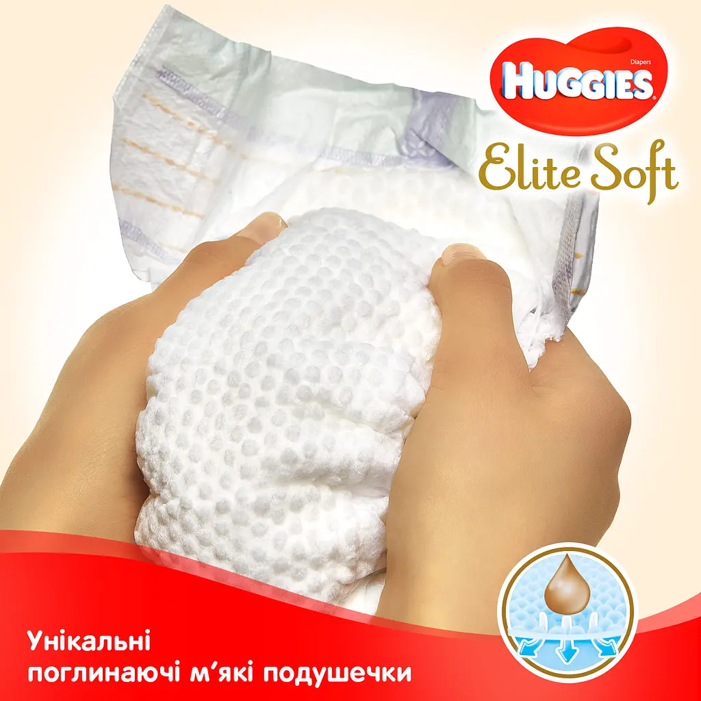 Подгузники Huggies Elite Soft 2 (4-6 кг), 25 шт. - фото 4