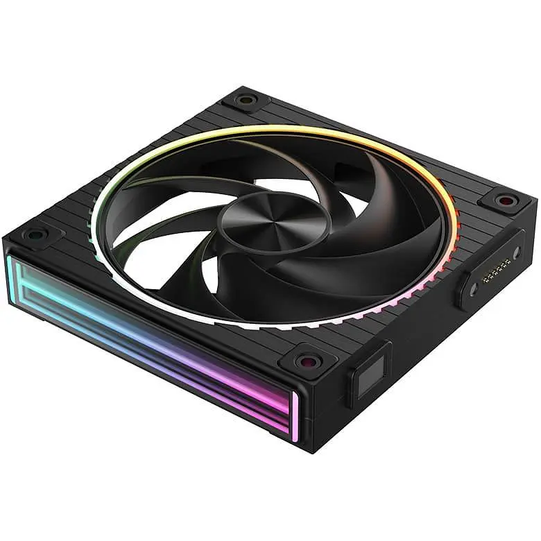 Вентилятор Zalman ZM-DF120R ARGB Reversed Black - фото 2