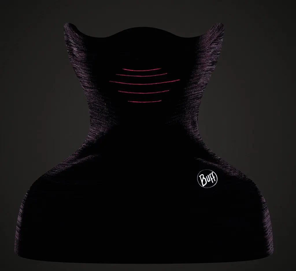 Бафф Buff Dryflx+ Neckwarmer Бордовый - фото 2