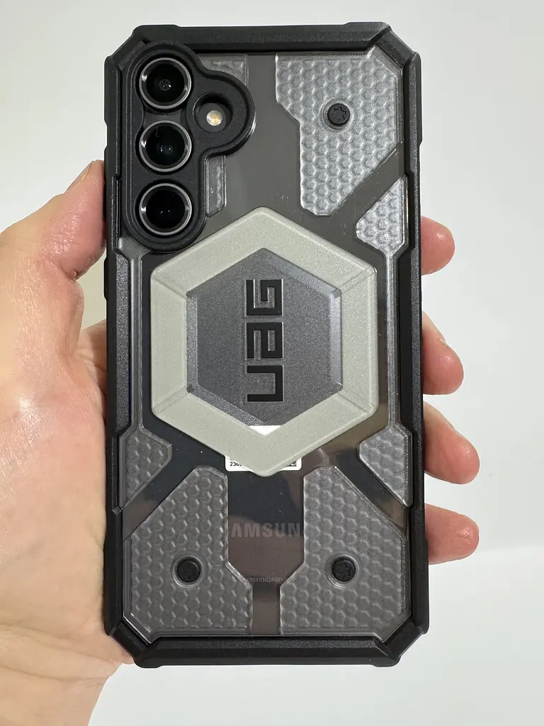 Оригінальний протиударний чохол UAG Pathfinder для Samsung Galaxy S23 FE (S711) Clear Ice 214410114343 - фото 3