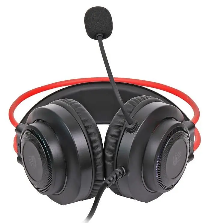Ігрова гарнітура Bloody A4Tech G200Q Black (G200Q (Black+Red)) - фото 6