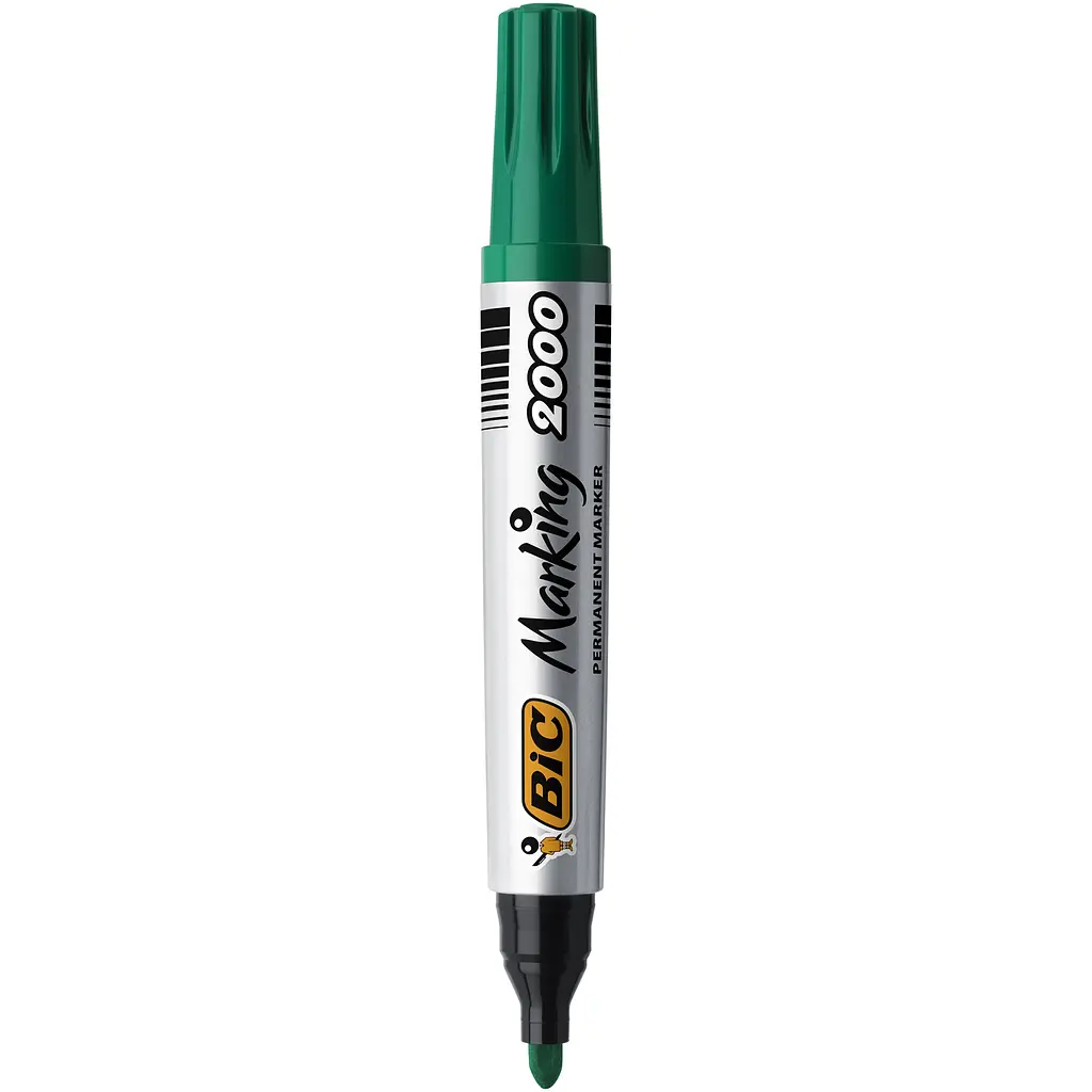 Маркер перманентний BIC Marking 2000 ECOlutions зелений (8209123) - фото 2