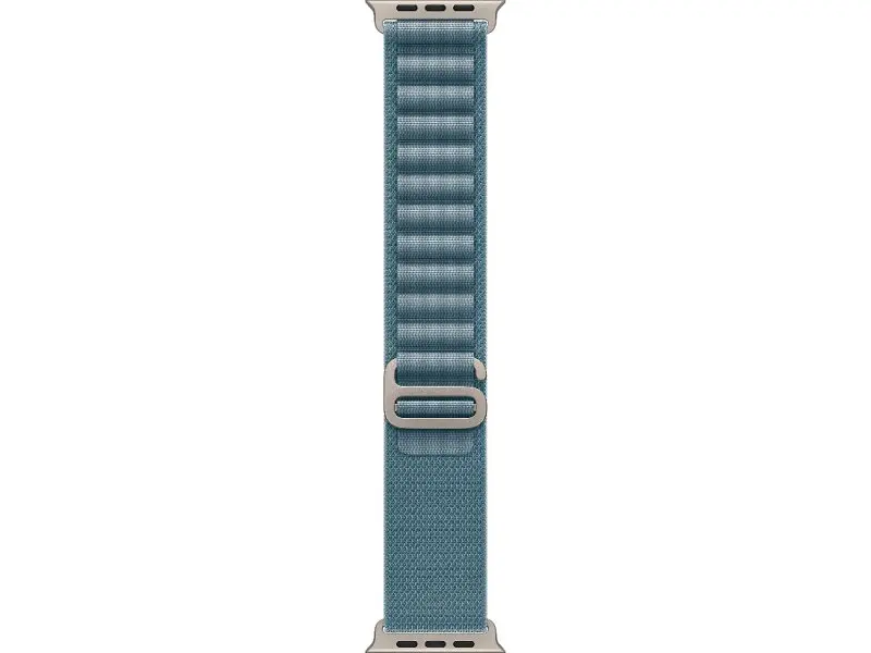 Смарт-годинник Apple Watch Ultra 3 GPS + Cellular 49mm Natural Tit. Case w. Light Blue Alpine Loop - Large (MEWP4) - фото 3