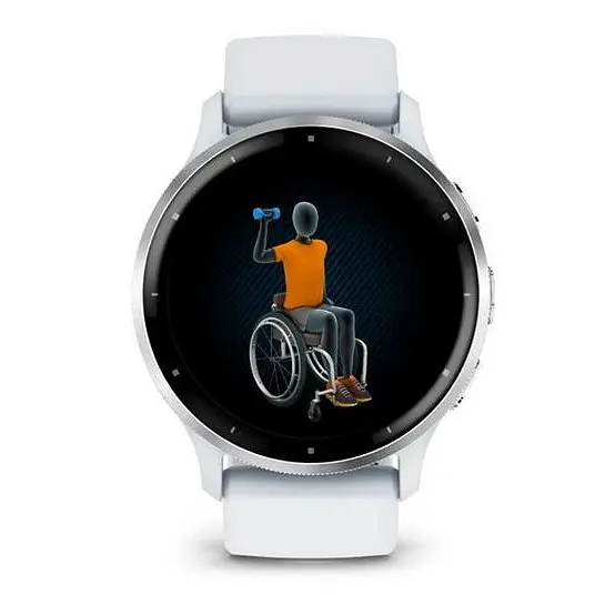 Смарт-годинник Garmin Venu 3 Slate S. Steel Bezel w. Black Case and S. Band (010-02784-00) - фото 5