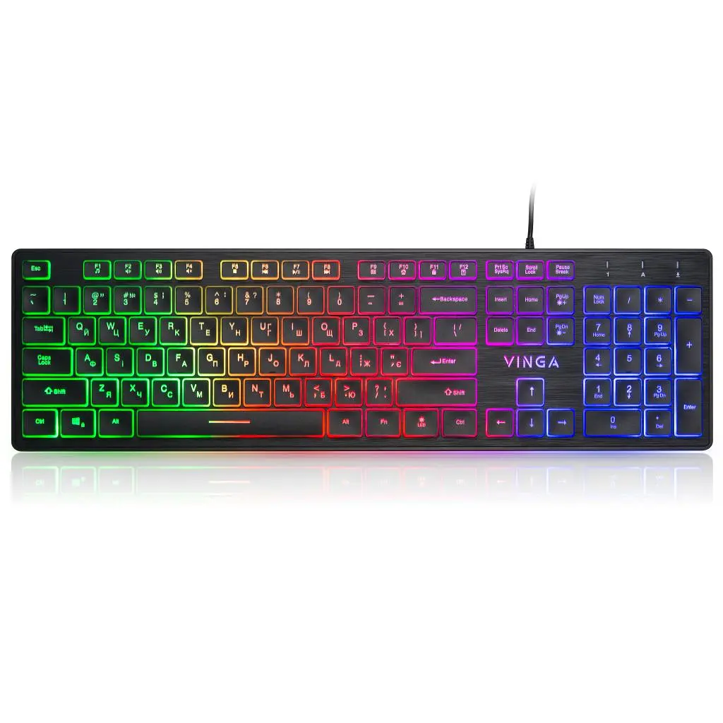 Клавіатура Vinga (KB410 black)