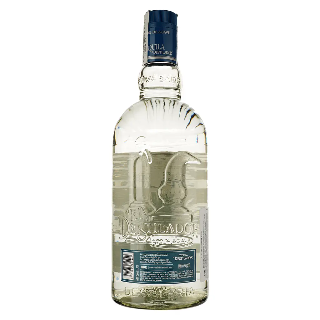 Текіла Destileria Santa Lucia El Destilador Blanco 100% Agave 40% 1.75 л - фото 2