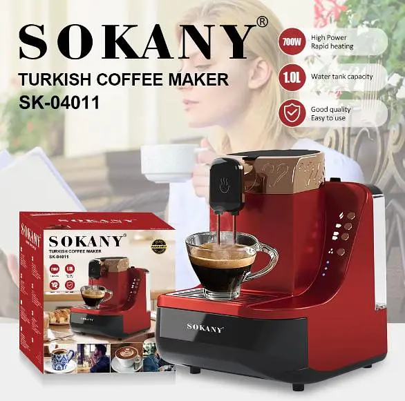 Кавоварка для приготування турецької кави Sokany SK-04011 - фото 2