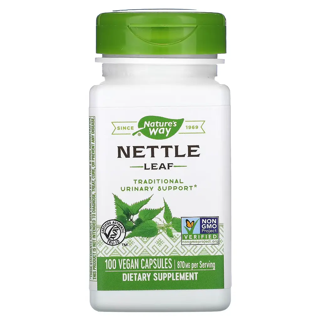 Листя Кропиви, Nettle Leaf - 100 вег. капсул