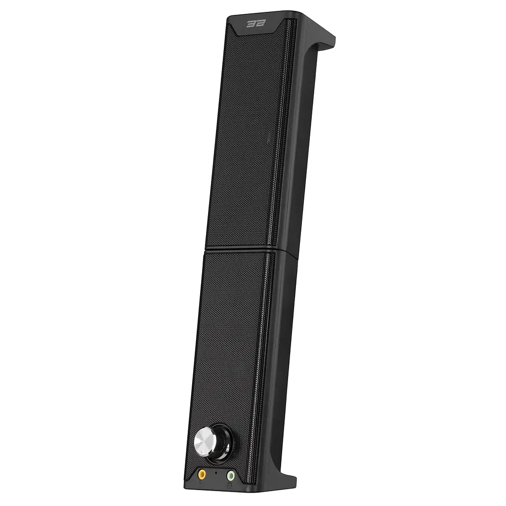 Комп'ютерні колонки 2E PCS203 Black, 2.0, USB, Metal - фото 8