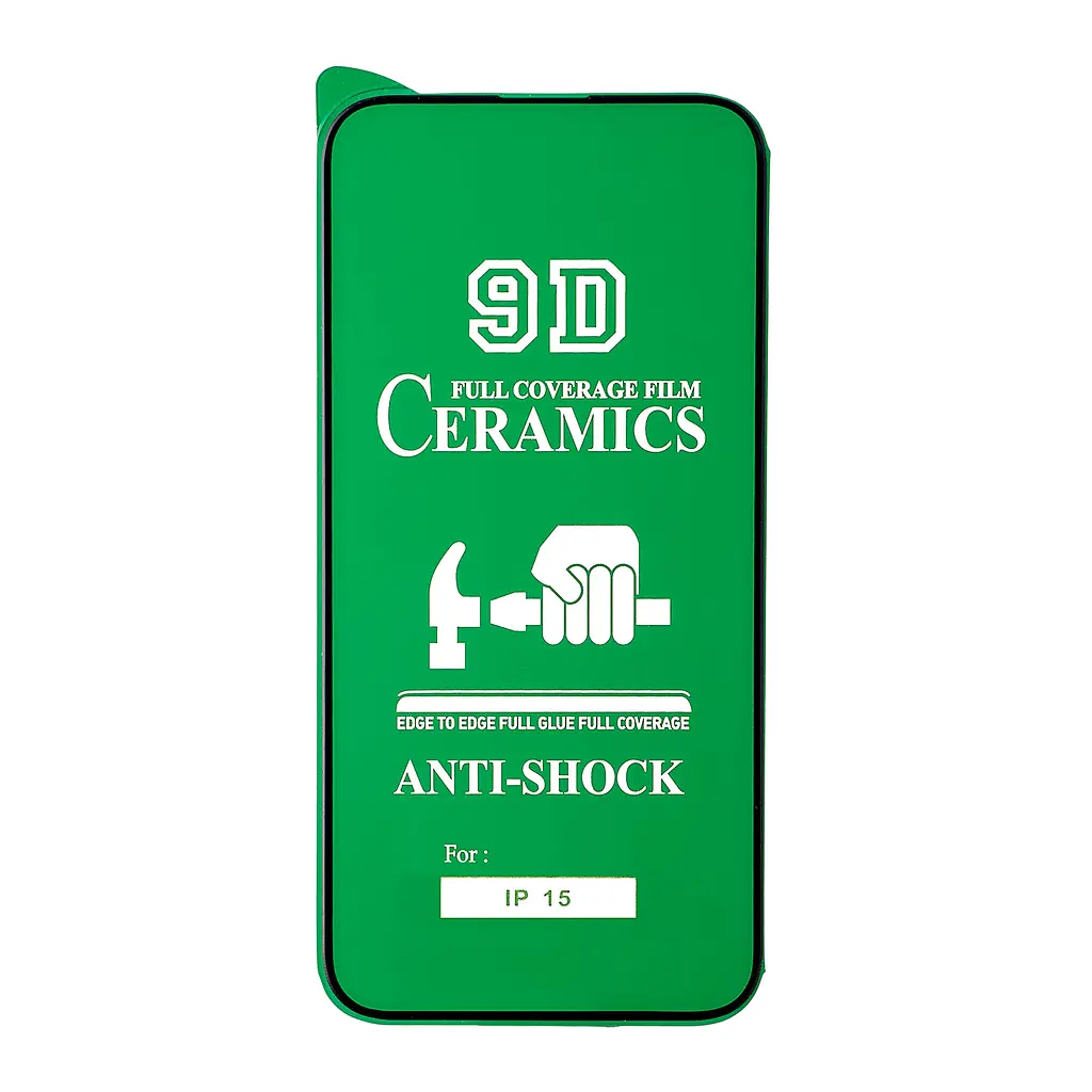 Захисне скло Ceramic iPhone 15 Black